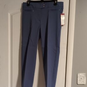 Women's Blue Ankle Pants